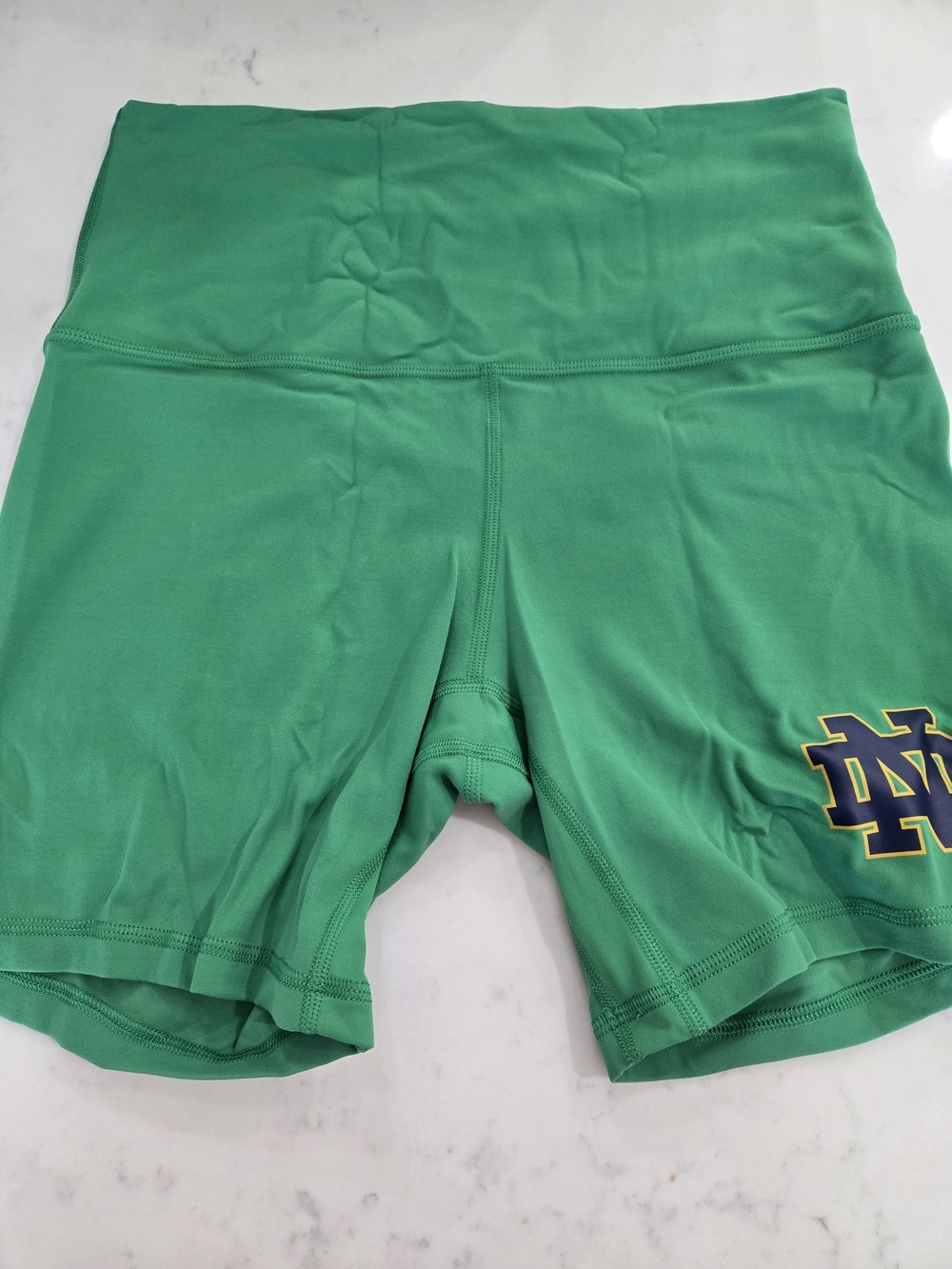Lululemon/ Notre Dame Align 6" Biker Shorts